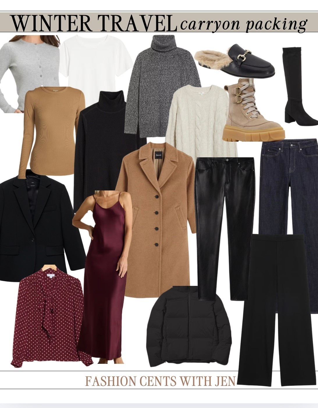 Carryon packing winter capsule! Ideas for a ski or winter week



Packing ideas 
Trip idea
Packing list 