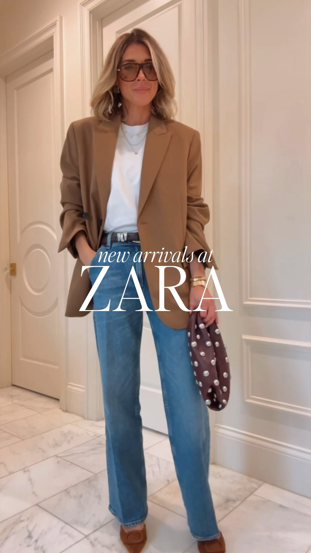 New Zara try on! I'm wearing size small in my jacket and blazer all
Styles fit tts 