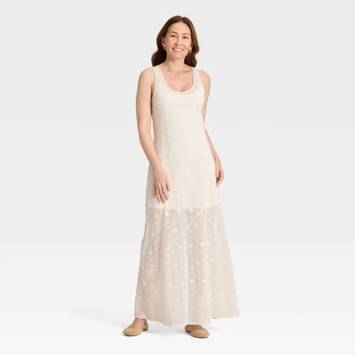 Women's Lace Maxi A-Line Dress - Universal Thread™ | Target
