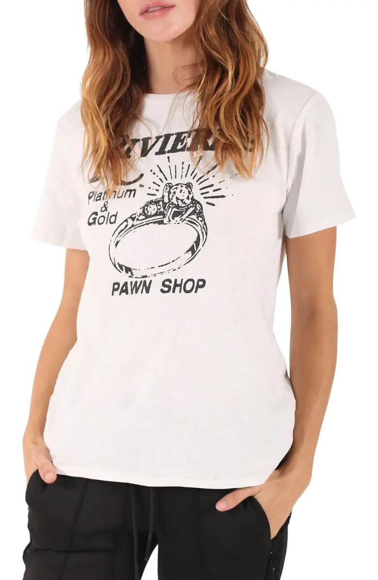 Pawnshop Linen Blend Logo Graphic Tee | Nordstrom
