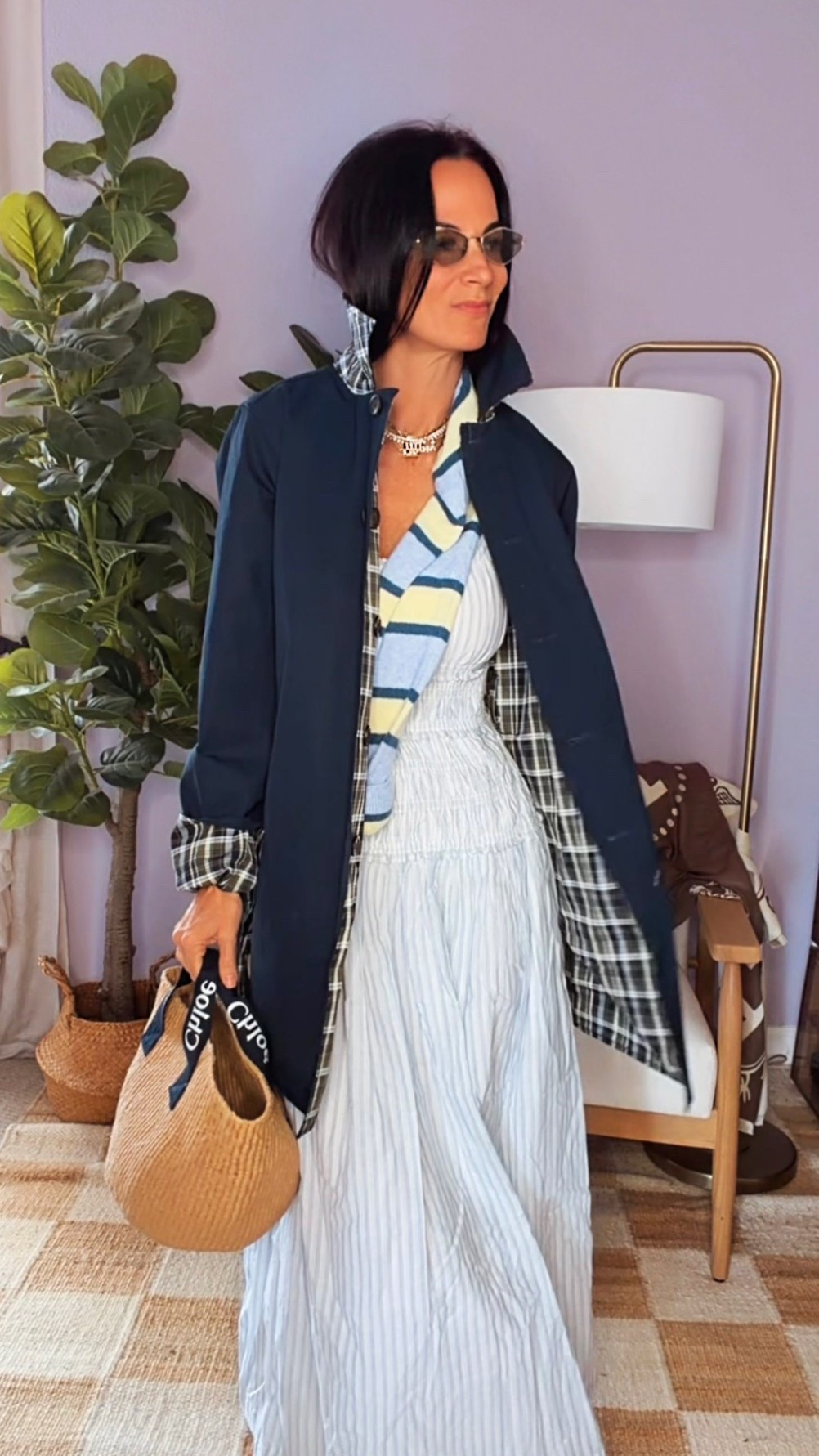 Spring preview but make it chic & cheeky 💙

This dress?? An instant yes. The smocked detail, the soft blue stripe, the movement… she understood the assignment.

And don’t even get me started on this reversible jacket. Plaid lining? Navy moment? Two looks in one? Say less.

It’s giving: polished but effortless.
It’s giving: coffee run to coastal dinner.
It’s giving: I didn’t try… but I absolutely did.



Wearing XXS dress, XS sweater and jacket

#NicoleColeeStyle #AbercrombieStyle #SpringStyle #ElevatedCasual 




#LTKstyletip #LTKsalealert #LTKSeasonal