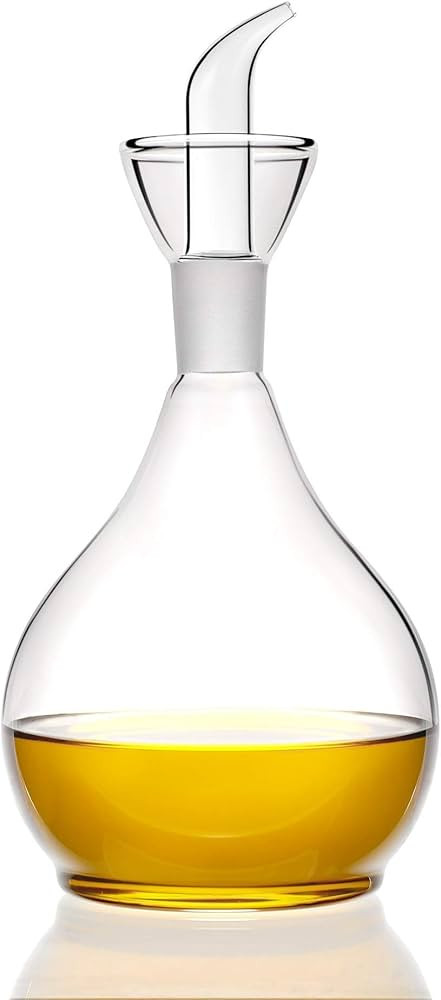 HAIZEEN 31ounce/900ml Olive Oil Dispenser Oil Bottle Glass with No Drip Bottle Spout | Amazon (US)