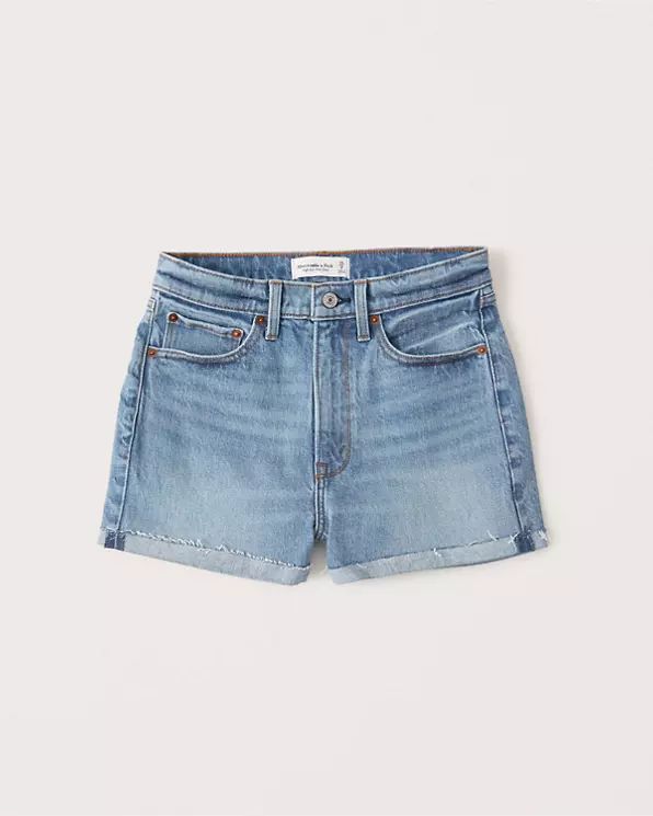 High Rise Mom Shorts | Abercrombie & Fitch US & UK