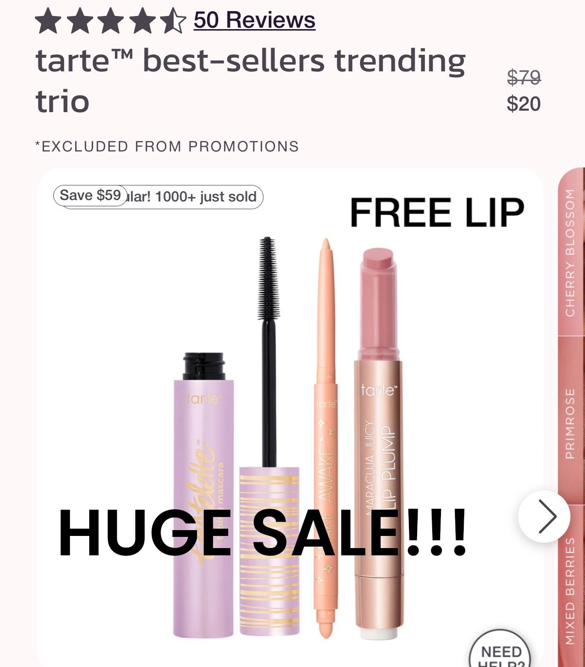 Incredible deal!!! 

$20 for a lip, mascara and eye brightening!!!

#LTKGiftGuide #LTKBeauty #LTKSaleAlert