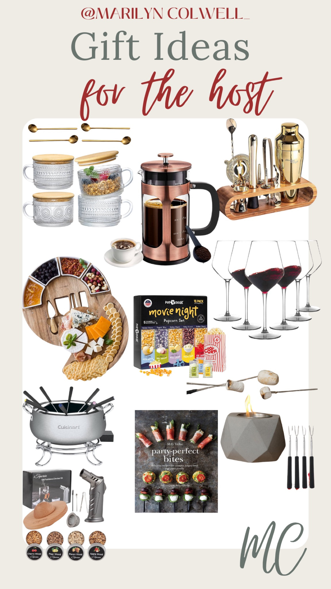 Christmas gift guide for the host + hostess🎄 

#LTKHoliday #LTKparties #LTKGiftGuide