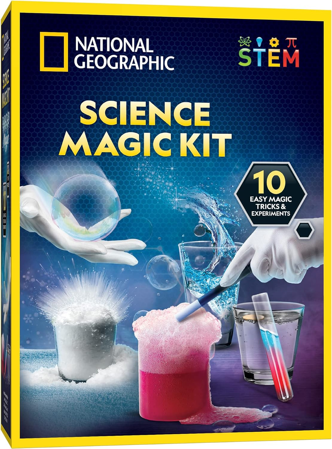 National Geographic Magic Chemistry Set – Science Kit for Kids with 10 Amazing Magic Tricks, ST... | Amazon (US)