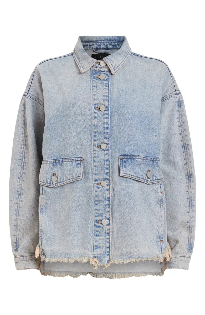 Hettie Denim Shacket | Nordstrom