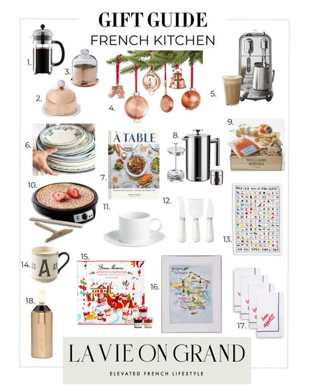 Gift Guide
French Kitchen 
Nespresso 
French Press


#LTKSeasonal #LTKGiftGuide #LTKHoliday