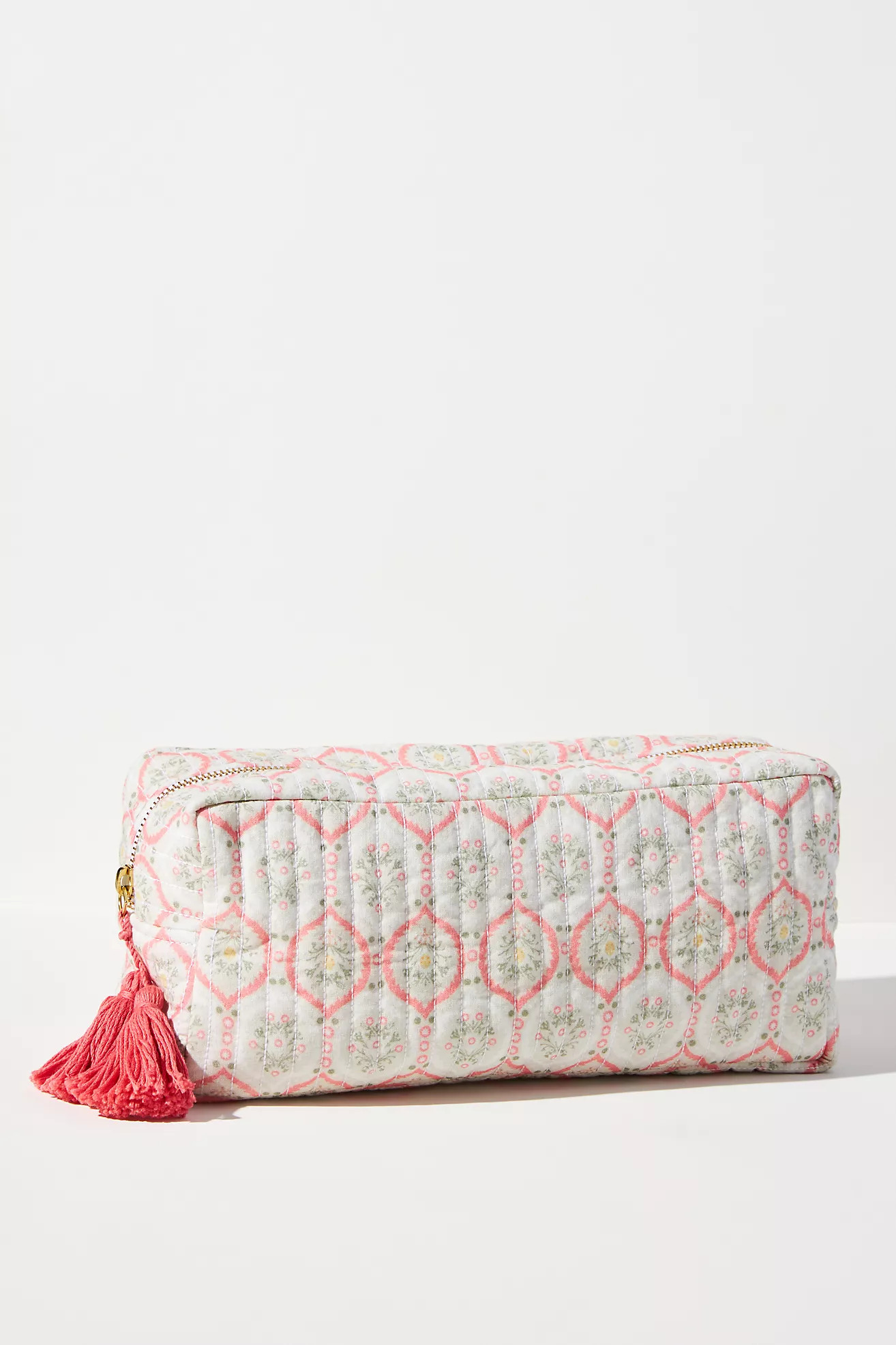 Tassel Printed Cosmetic Bag | Anthropologie (US)