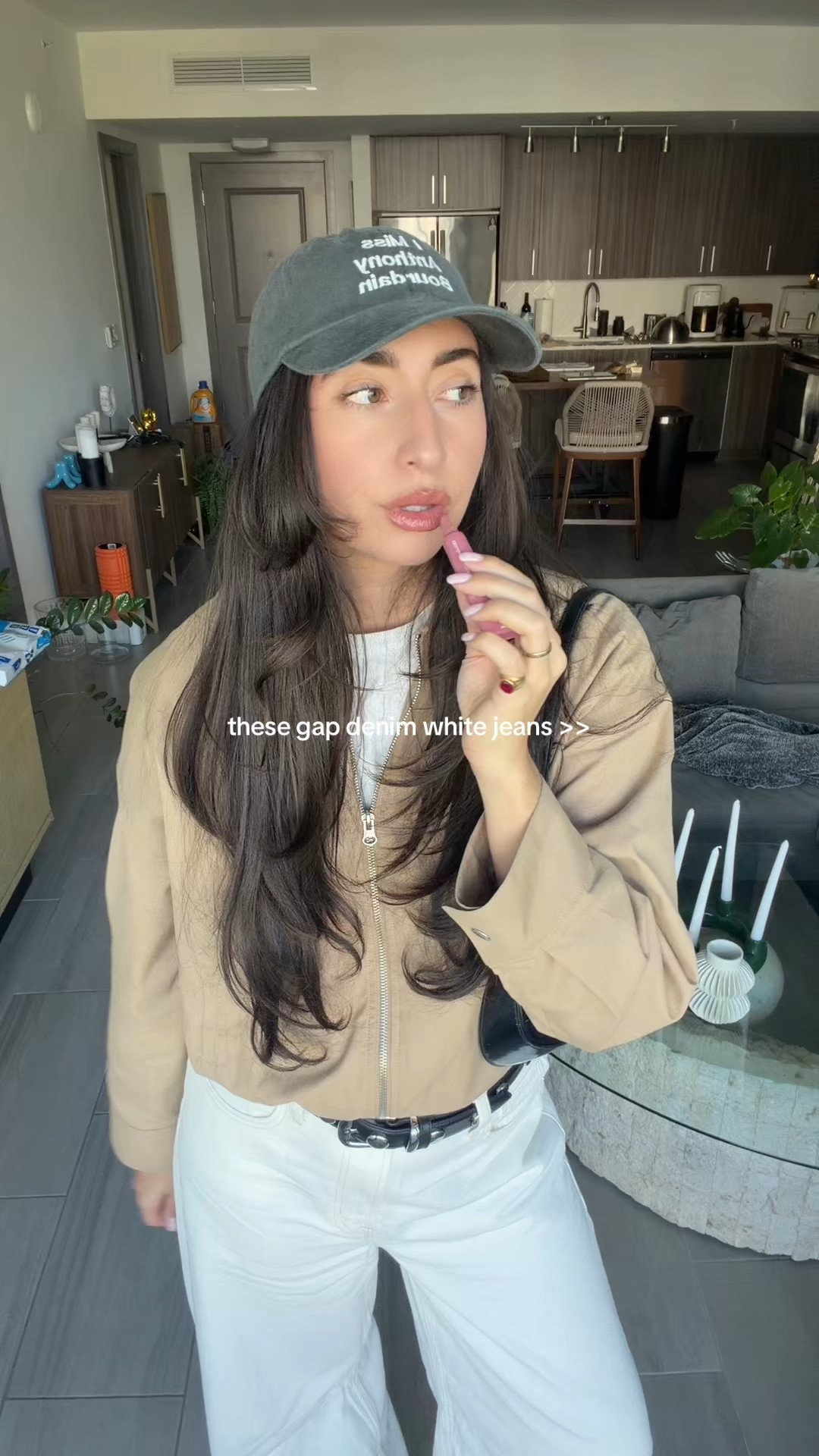finally found my dream white denim @gapstyle  🤍 

#LTKdayinmylife #LTKootd #LTKgrwm