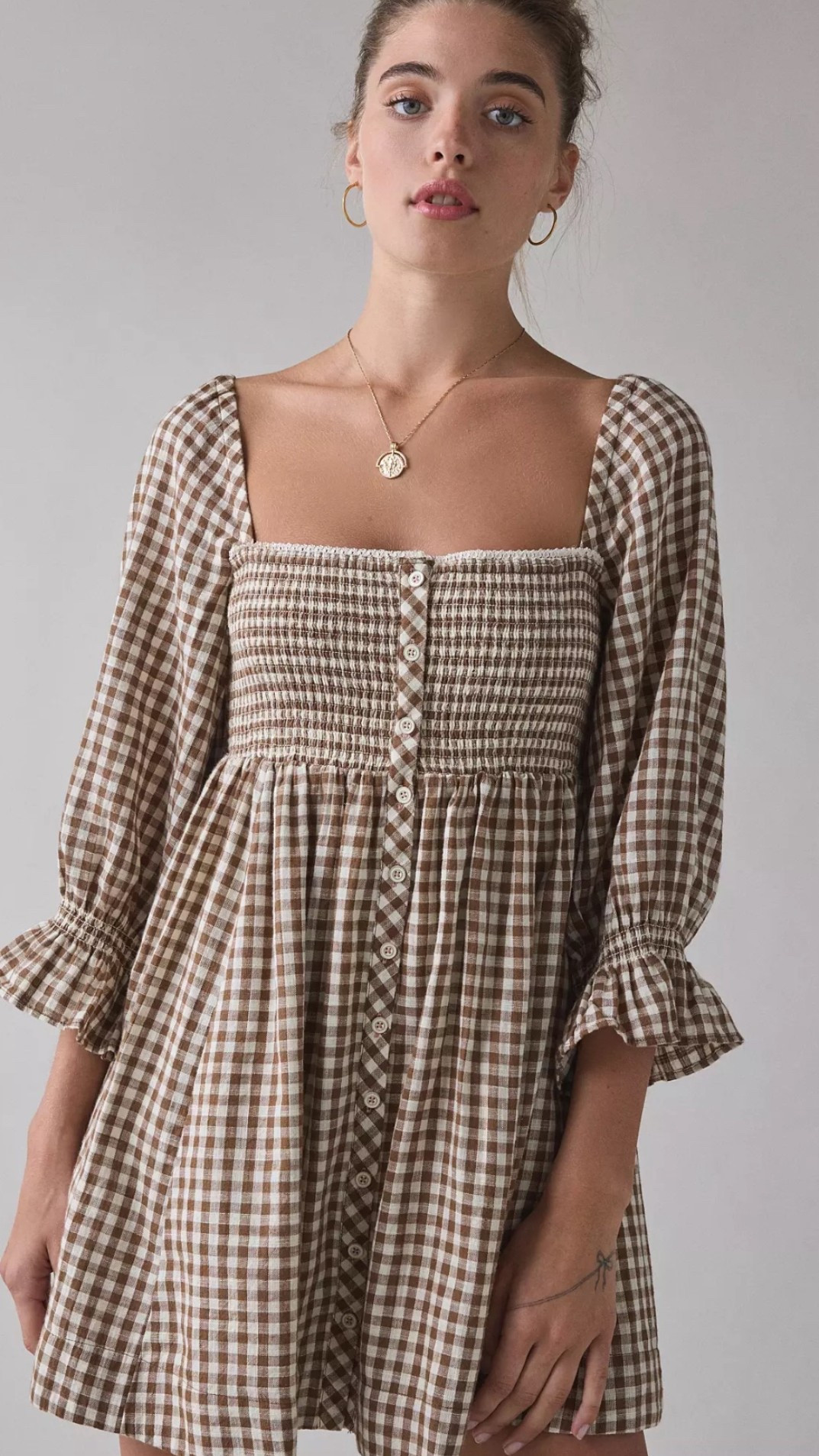 This gingham dress is perfect for Thanksgiving! 🤎🤍 Can’t wait to wear it with my Justin boots! 

#LTKSeasonal #LTKMidsize #LTKFindsUnder100