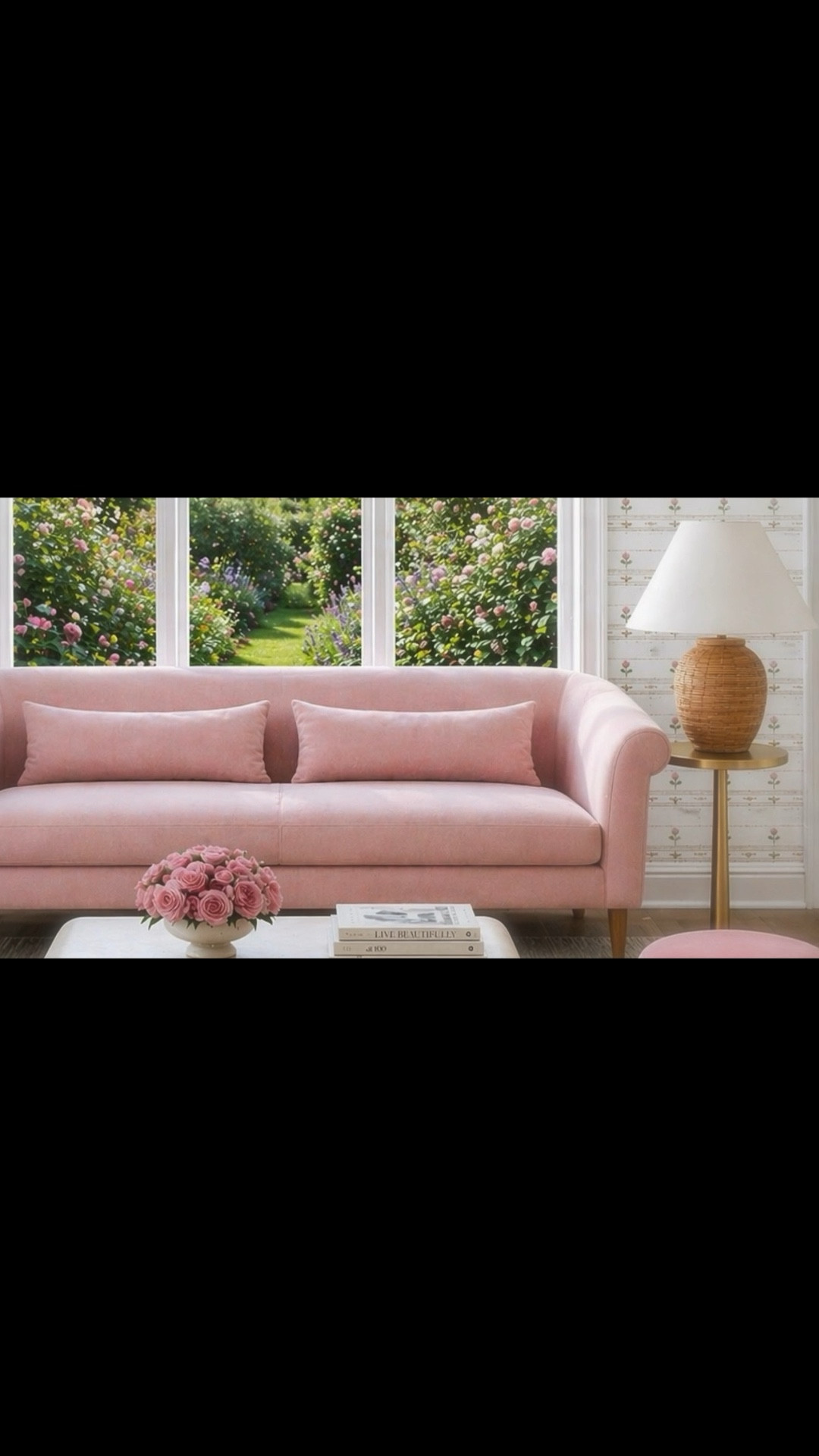 Soft blush tones and layered texture make this living room feel refined yet relaxed. A sofa like this creates a gentle focal point, while a sculptural coffee table, silky textured rug, tailored Roman shade, and woven table lamp add warmth and dimension. I also love how the ottoman, accent table, and statement planters help complete the room with functional, collected details. A few thoughtful pieces can shape the mood of an entire space.

#sofa #coffeetable #rug #romanshade #tablelamp #ottoman #accenttable #planter #livingroom #interiordesign #homedecor #lounging

#LTKFestival #LTKSaleAlert #LTKHome