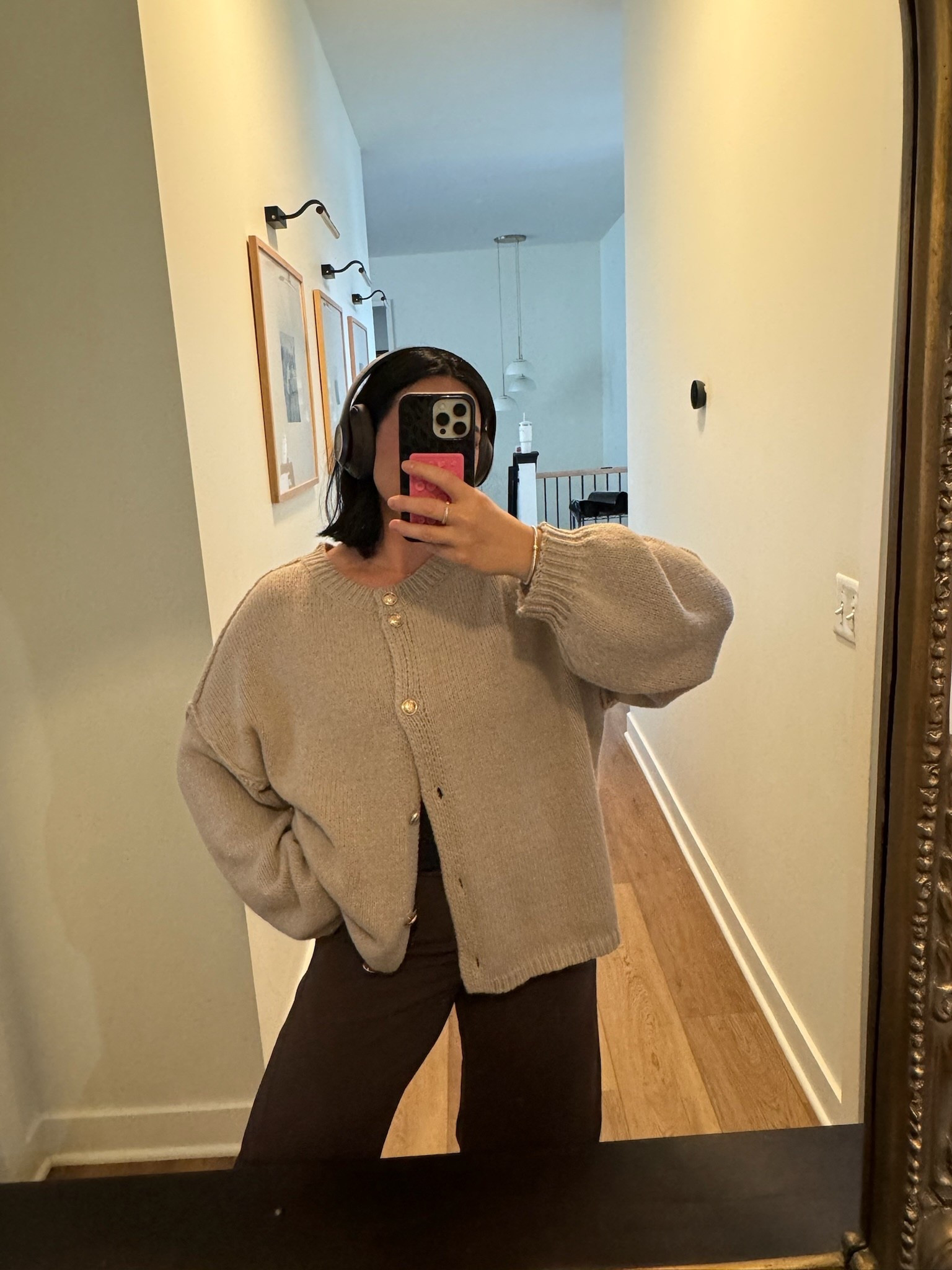 Just got this amazon sweater and I'm in love. It's amazing quality, so soft & comfy. It has gold buttons that adds the perfect detail. You can wear it unbuttoned like a cardigan or buttoned up top like I did. Perfect for everyday, work, thanksgiving outfit, winter outfit, etc. love!! 

I'm in a L.

#LTKFindsUnder50 #LTKStyleTip #LTKSeasonal