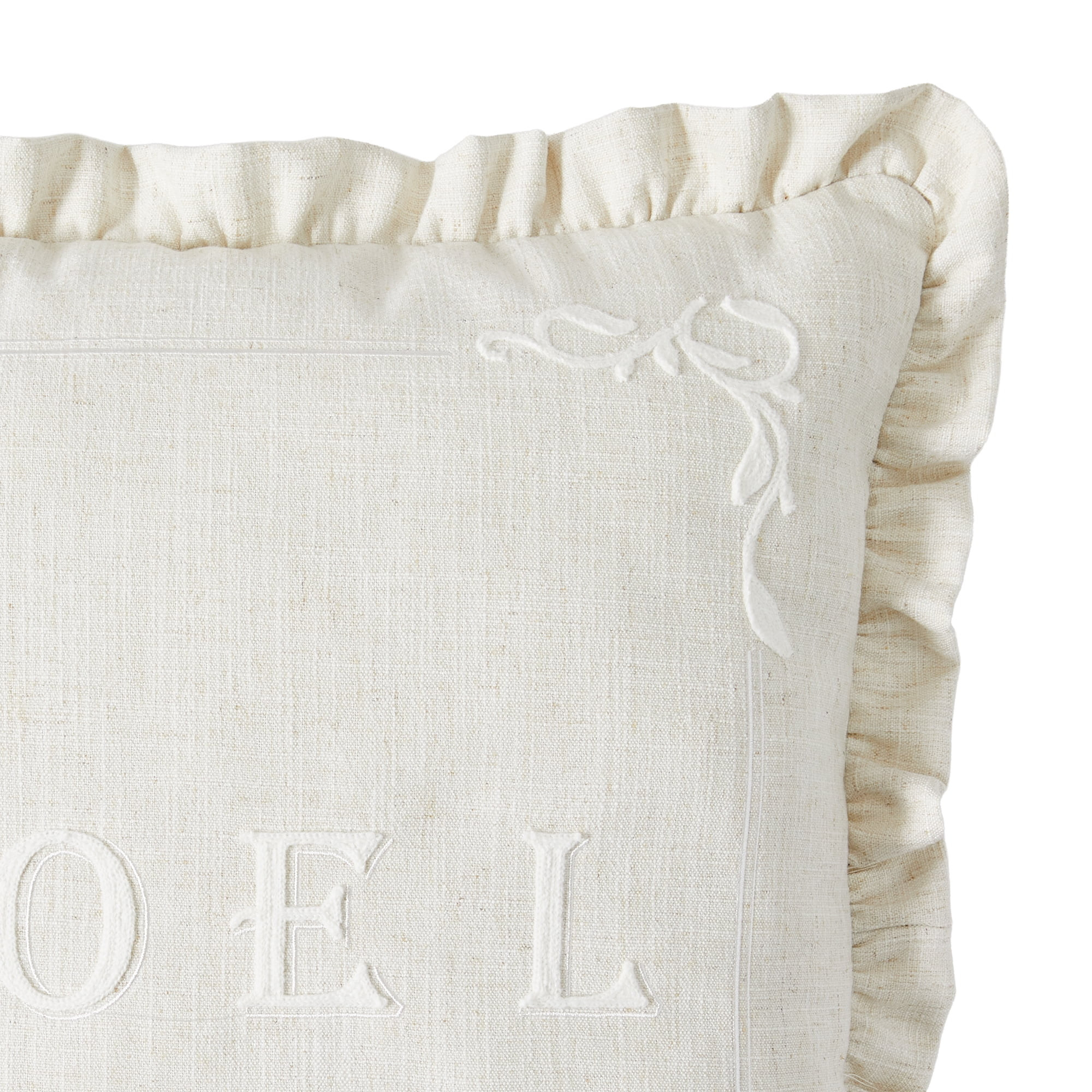 Fraiche Noel Embroidered Accent Cushion | Walmart (CA)