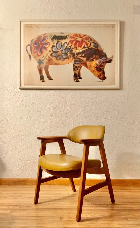 Original Vintage Mid Century High Point Danish Sculptural - Etsy | Etsy (US)