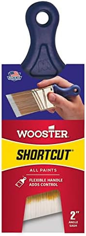 Wooster Brush Q3211-2 Shortcut Angle Sash Paintbrush, 2-Inch, White | Amazon (US)