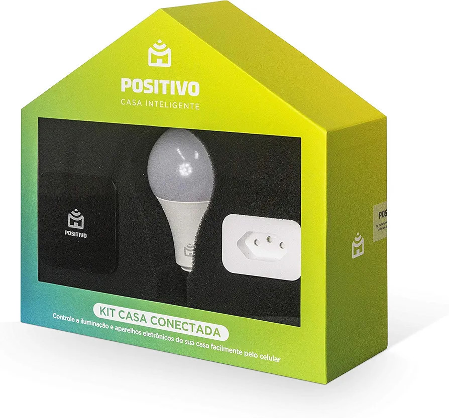 Kit Casa Conectada Positivo Casa Inteligente, 3 Itens (1x Smart Controle Universal, 1x Smart Plug... | Amazon (BR)
