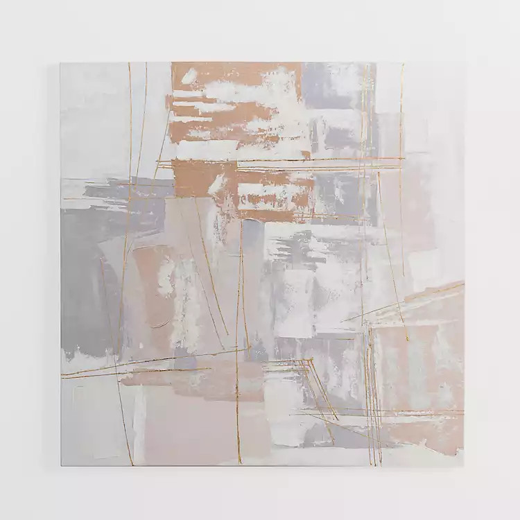 Silver Abstract Art Print | Kirkland's Home