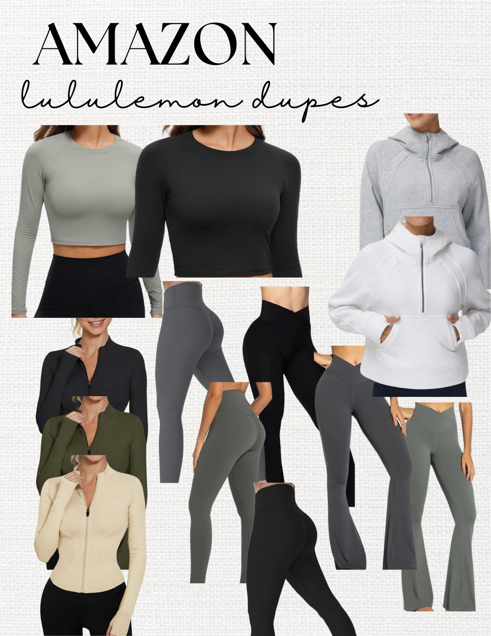 Lululemon dupes, leggings, pullovers, activewear, bbl jacket, long sleeve active wear , amazon active wear, amazon dupes, favorite dupes, plus size active wear

#LTKstyletip #LTKplussize #LTKfitness