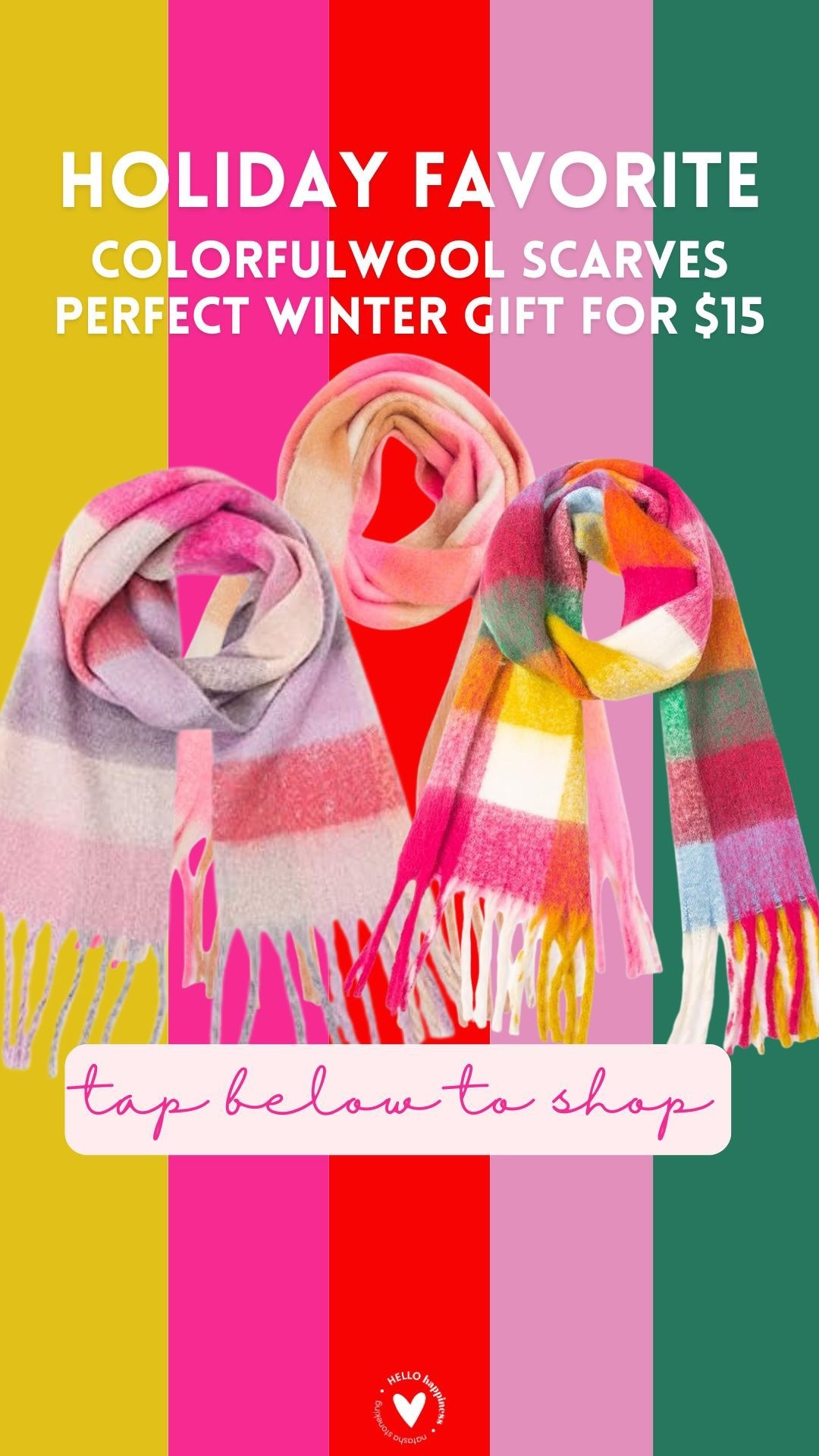 holiday favorite | colorful wool scarves for $15 

#LTKHoliday #LTKGiftGuide #LTKSaleAlert