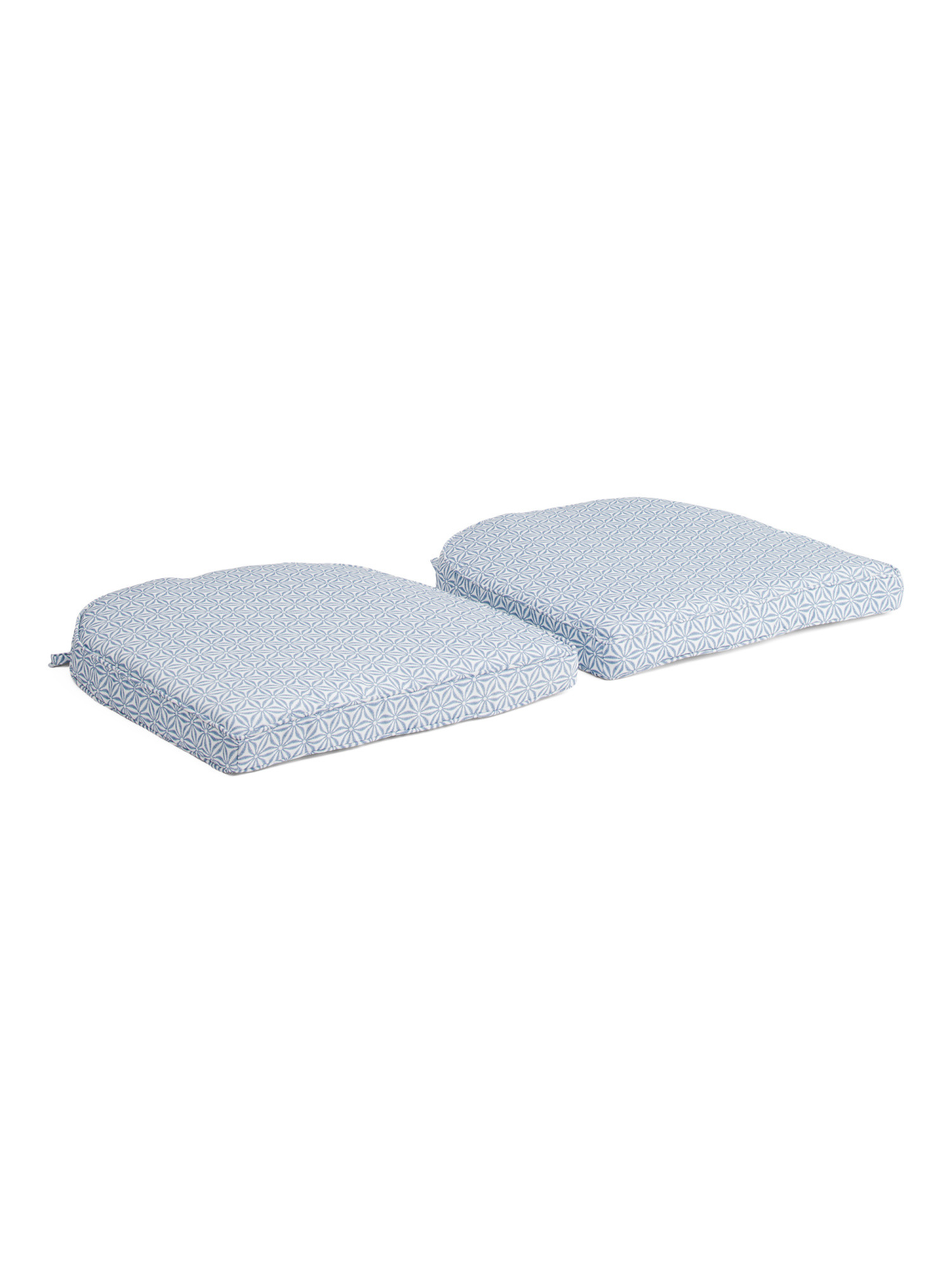 2pk 20x20 Outdoor Kaleidescope Gusset Chair Pad Cushions | Marshalls
