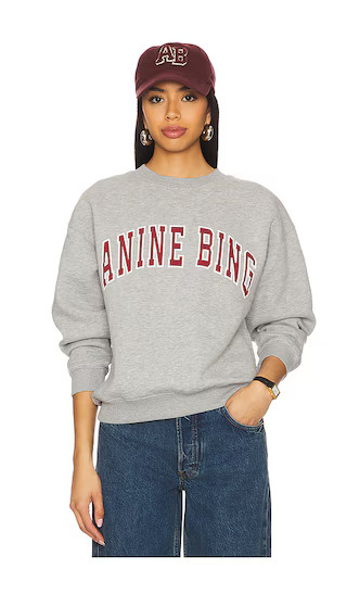 Spencer Sweatshirt in Grey Melange | Revolve Clothing (Global)