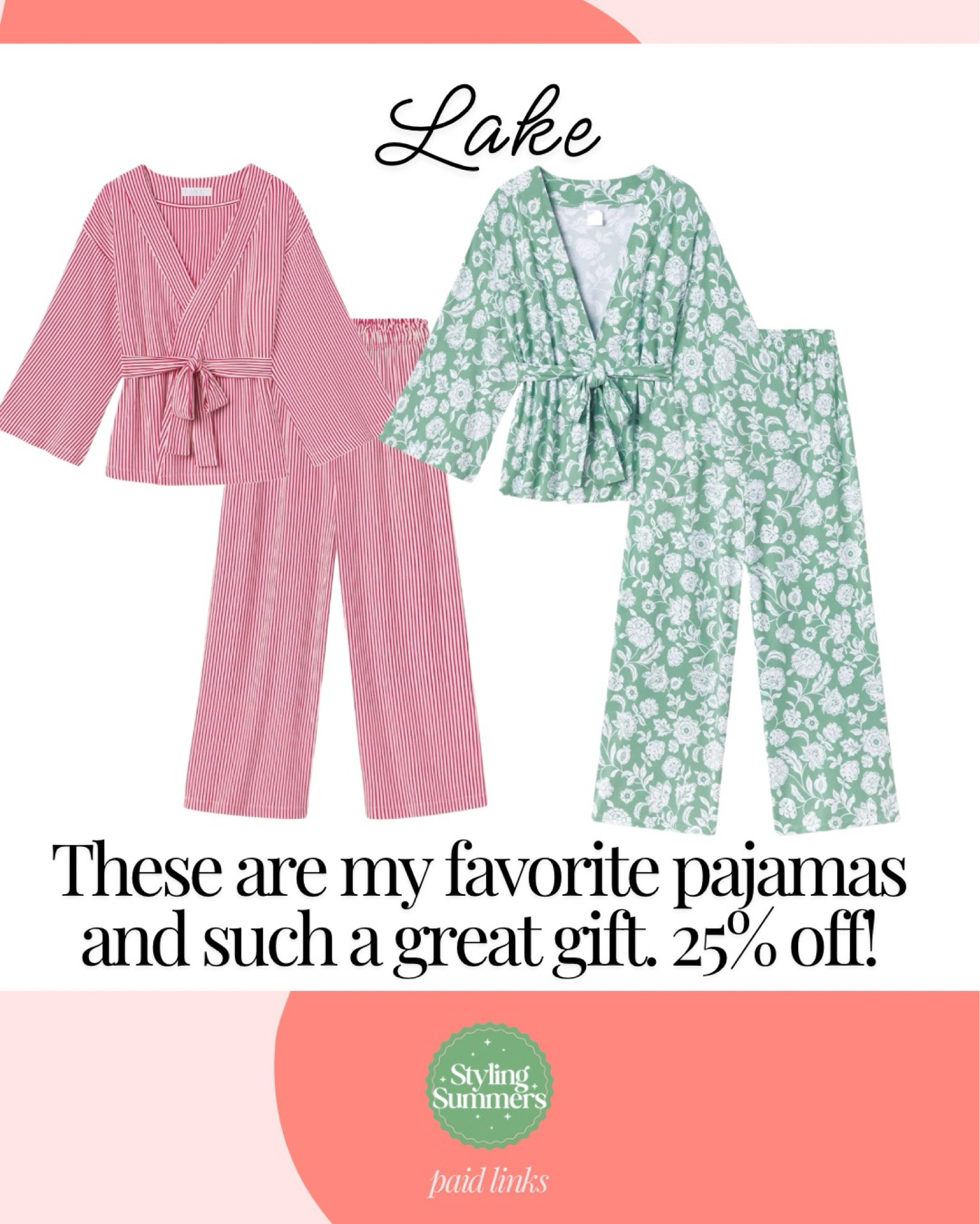 LAKE pajamas sale going on now! 

#LTKGiftGuide #LTKCyberWeek #LTKHoliday