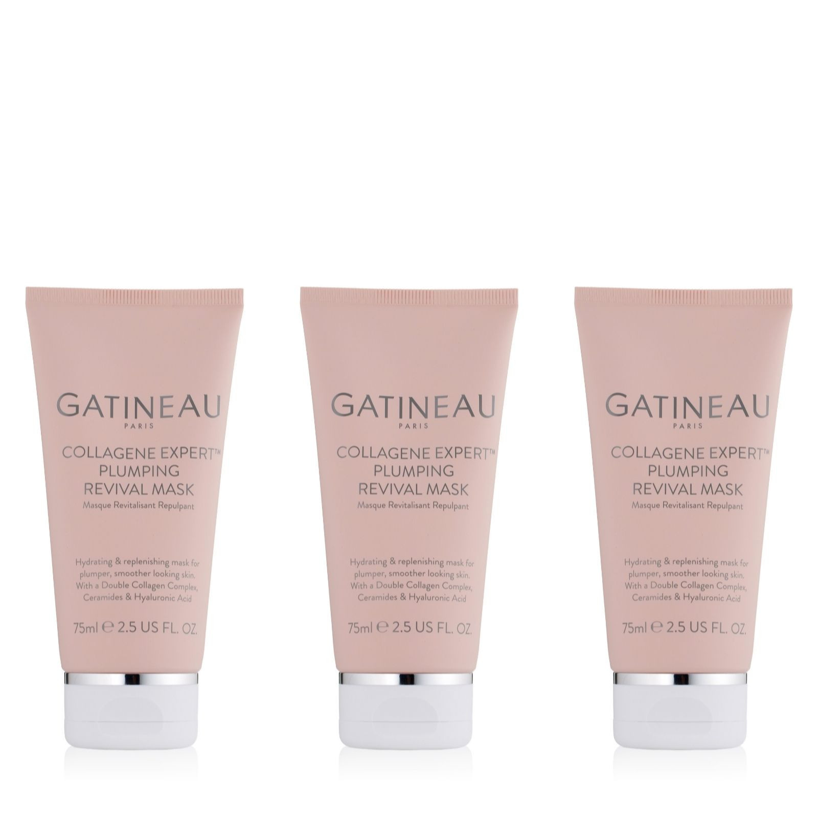 Gatineau's Collagene Expert Plumping Revival Mask 75ml Trio | QVC UK