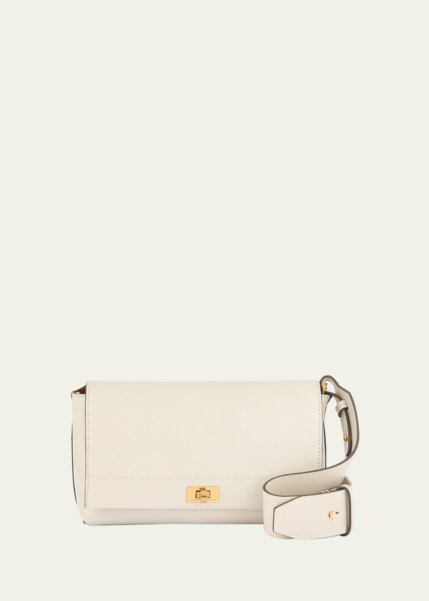 Anya Hindmarch Mortimer Shiny Calfskin Crossbody Bag | Bergdorf Goodman