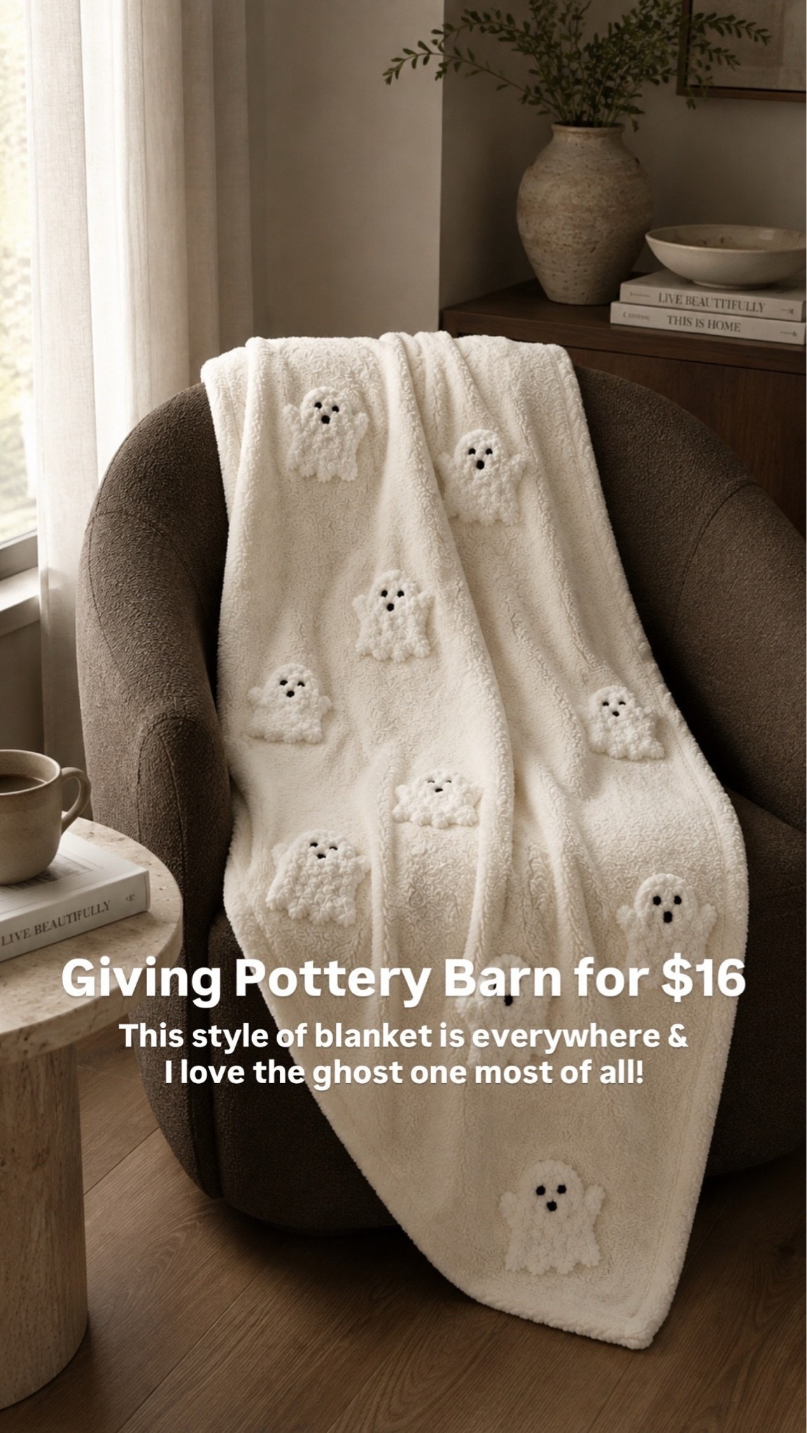 🤍Giving Pottery Barn vibes for $16!!!!! 

I linked all of the other Halloween finds that are also looking PB for less!

#LTKSeasonal #LTKHome #LTKmomlife