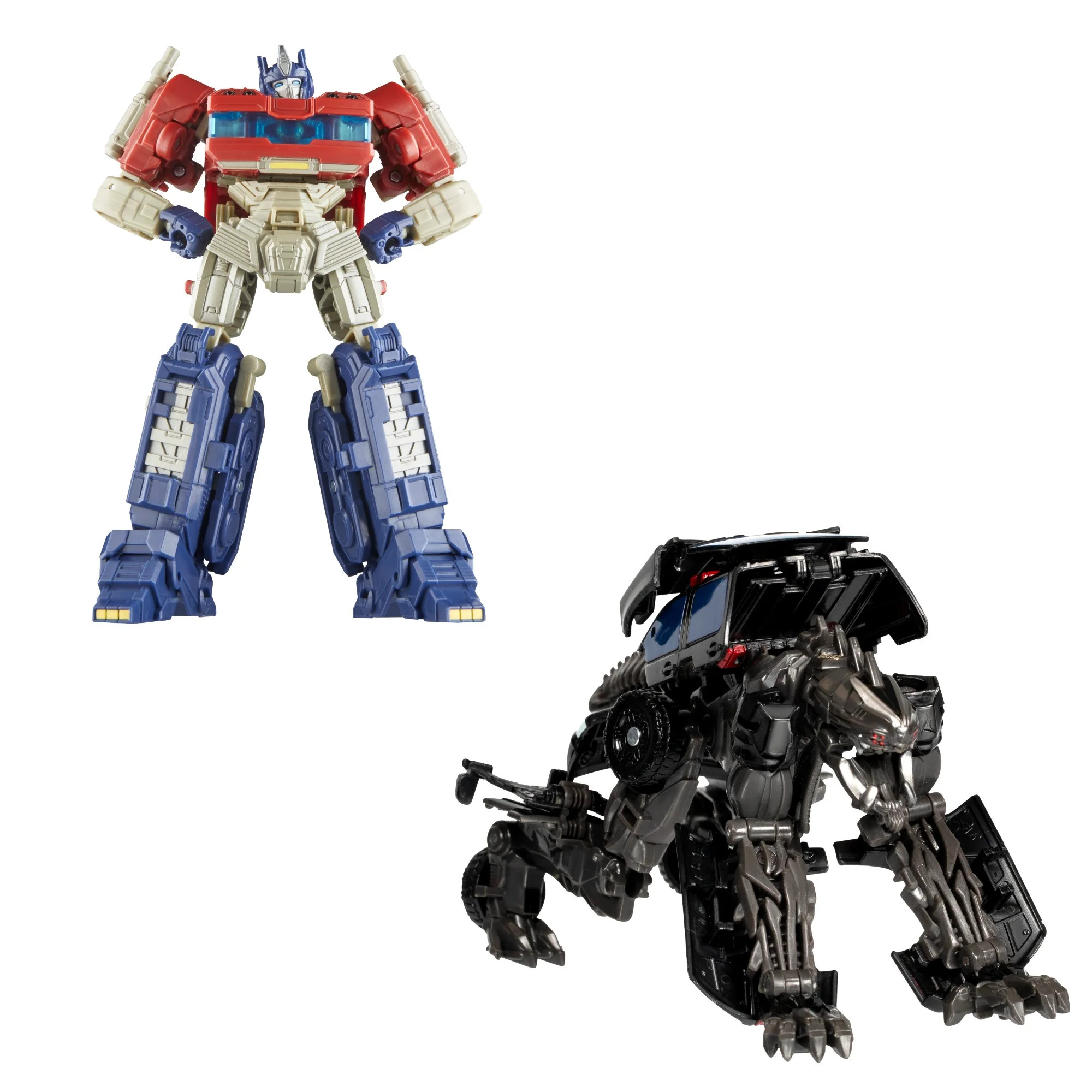 Transformers One 112 Optimus Prime and Dark of the Moon Decepticon Hatchet Action Figures, 2-pack | Walmart (US)