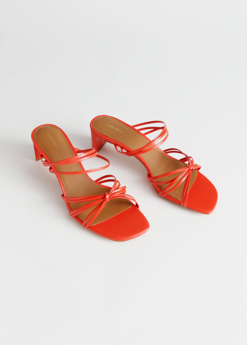 Strappy Knotted Heeled Sandals | & Other Stories (EU + UK)