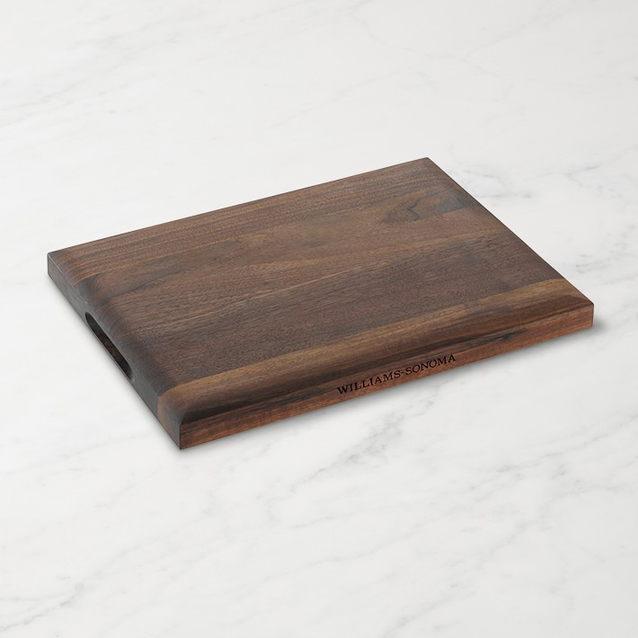Williams Sonoma Edge-Grain Cutting Board, Walnut | Williams-Sonoma