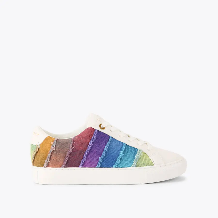 lane stripe sneaker | Kurt Geiger US