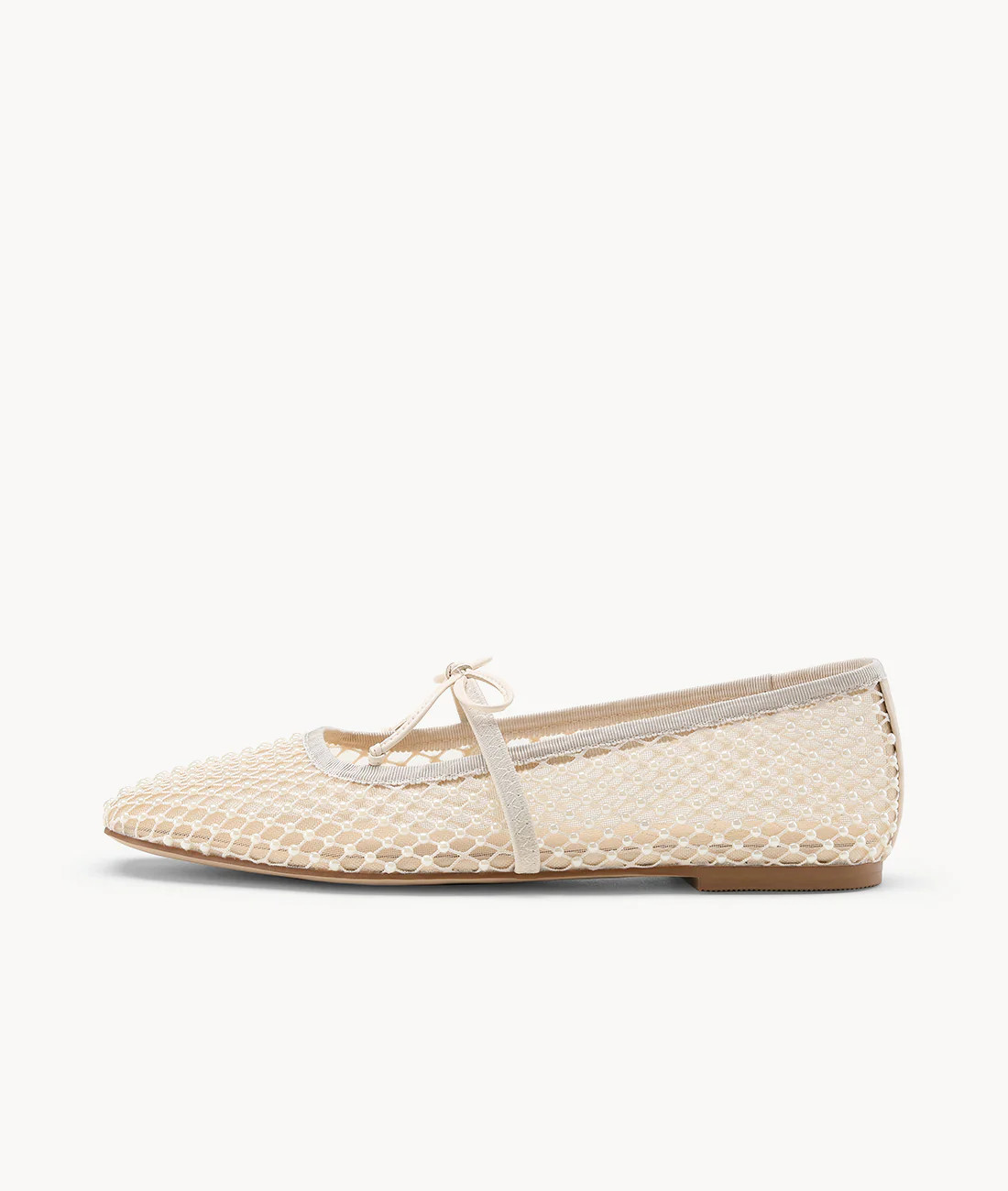 Pearl Tulle Flat | 7or9