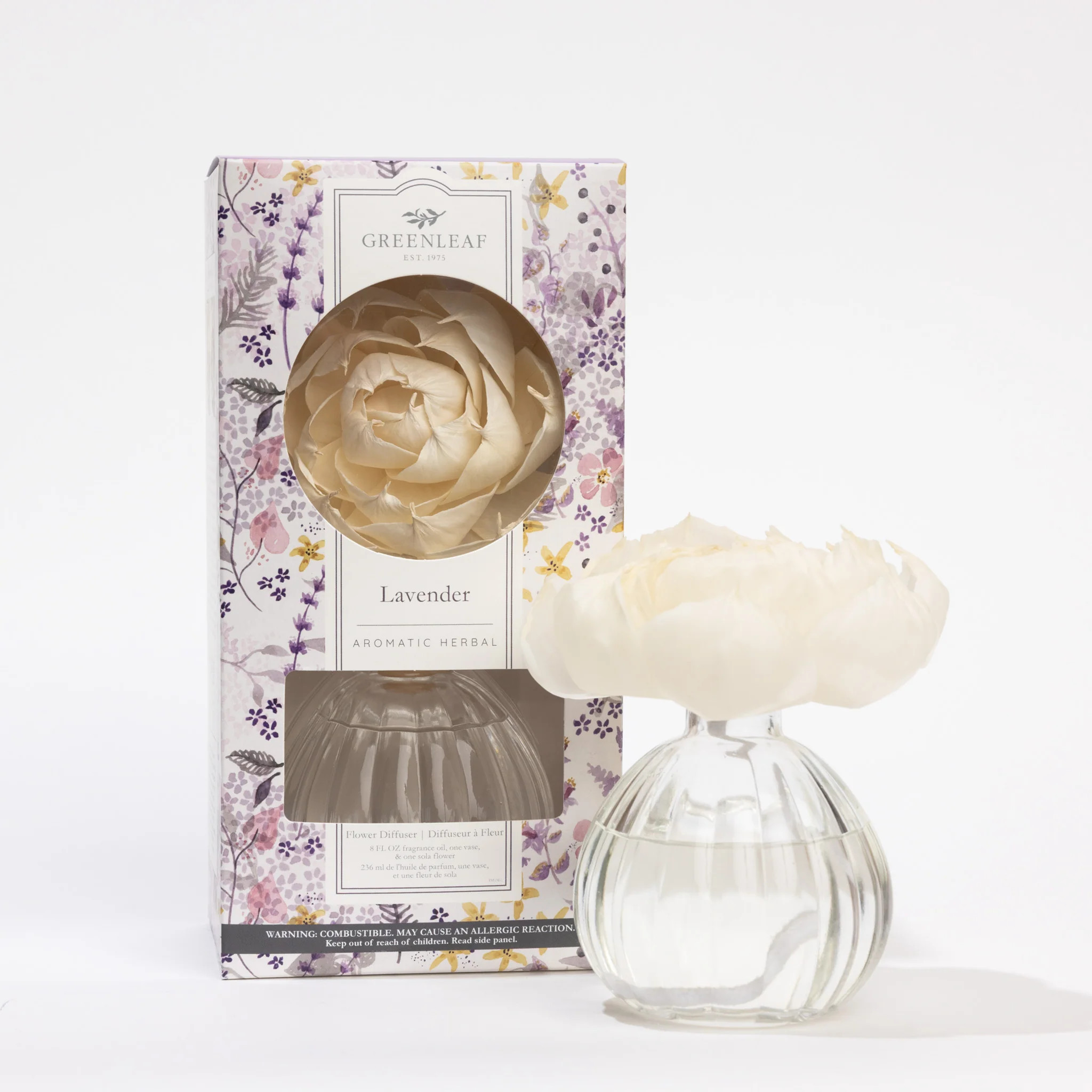 Lavender Flower Diffuser | Greenleaf Gifts