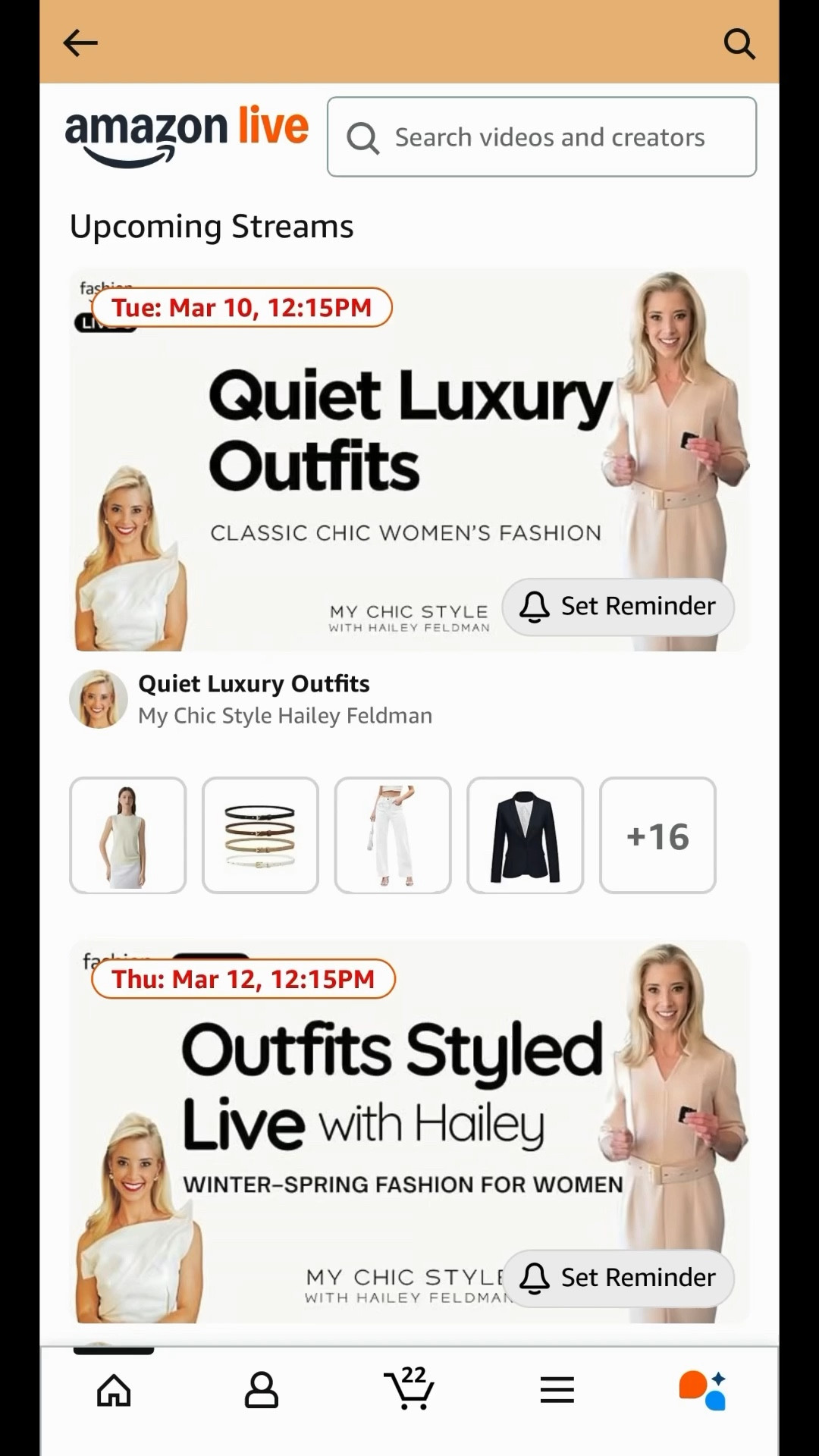 Hi! Welcome back to My Chic Style! I'm Hailey, your trusted guide to discovering the best classic chic products online. Join me Tuesday, March 10 at 12:15 pm EST on Amazon Live! https://www.amazon.com/live/broadcast/738d8586-dfd7-4e43-82a1-d108f320c5fa

Join me LIVE as we bridge the gap between "relaxed casual" and the Quiet Luxury aesthetic. In 2026, fashion is moving away from loud trends and focusing on intentional silhouettes, premium fabrics, and timeless elegance.

Featured Products:
1. SUUKSESS Women's Silk Cashmere Blend Crew Neck Sleeveless Tank Top in Cream White https://rstyle.me/+HUsW9j2bwiavbbOveMCkAQ
2. HOTWILL 4 Pack Women Skinny Belts for Jeans or Dresses, Thin Waist Belts for Women with Gold Buckle 0.55" Width https://rstyle.me/+ciyVraEDnCG5zYmd6mhT9A
3. White Jeans for Women- Trendy High Waisted Straight Leg Jeans, Loose Wide Leg Stretchy Denim Pants with Pockets 2026 Trending Fashion https://rstyle.me/+SGRjS5Jwt4stCTGX0PxhBQ
4. Trending Long Coat Arach&Cloz Women's Wool Blend Double Breasted Winter Outfits Long Cardigan Sweater Coat https://rstyle.me/+Tii5JlosLXPcbwM0aTJ9tw

Live Shopping Show Overview:
∙2026 Wardrobe Reset: How to transition your casual pieces into an Old Money wardrobe without starting from zero.
∙Texture over Trends: Why choosing linen, silk, cotton, and high-quality knits is the key to looking "expensive."
∙Elevated Basics: Styling wide-leg trousers and monochromatic palettes for a polished, calm authority.
∙2026 Color Trends: Mastering the neutral taupes and "Capri Blue" that define this season's refined style.

#LTKPetite #LTKgrwm #LTKootd
