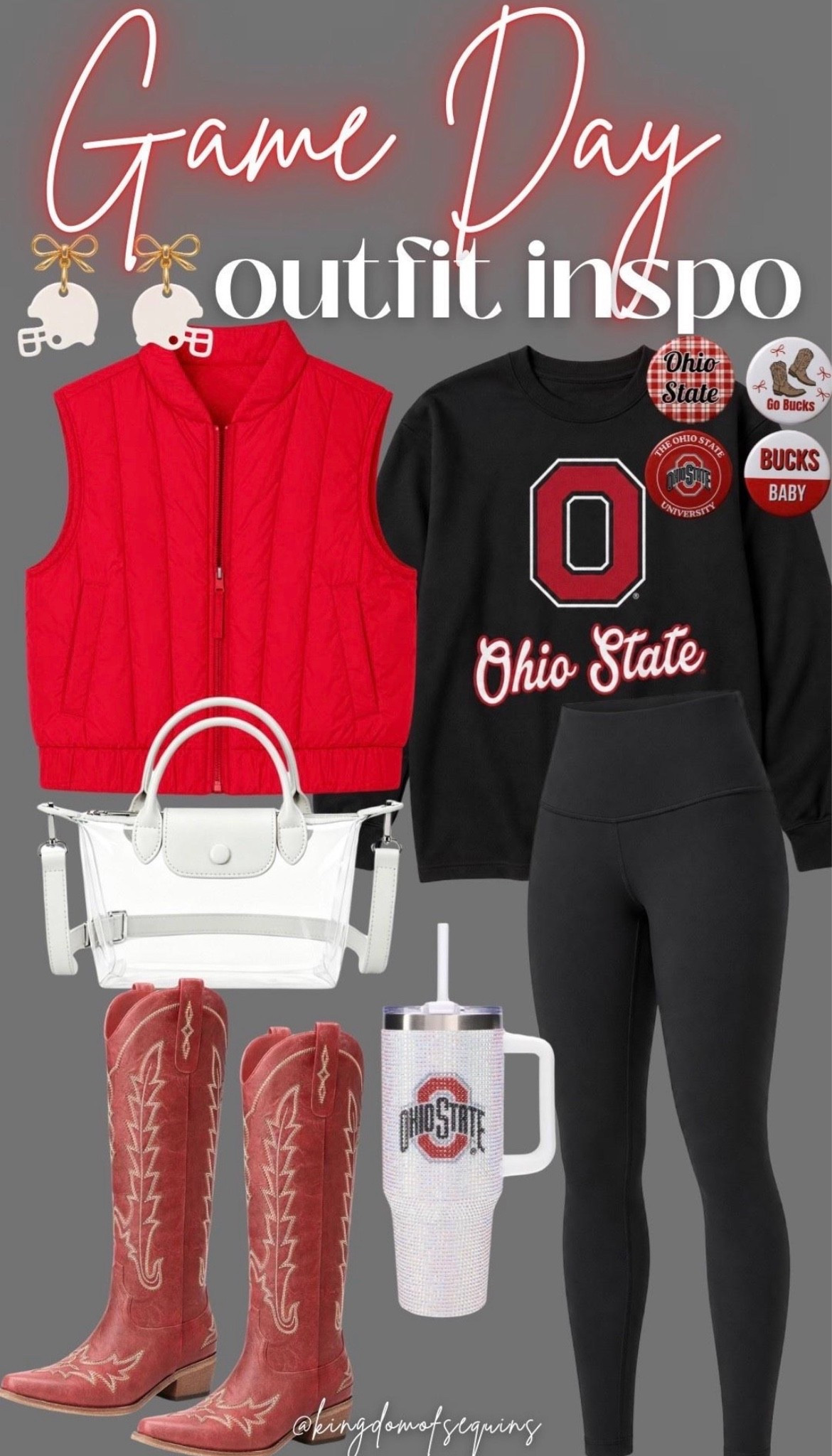 Ohio State Game Day Outfit Idea!

#LTKootd