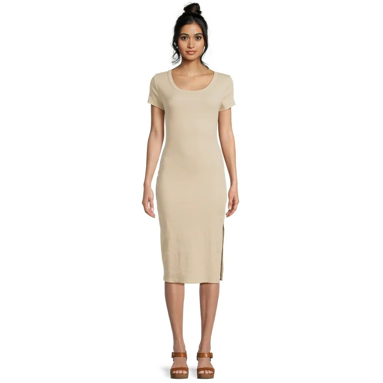 No Boundaries Juniors Ribbed Dress | Walmart (US)