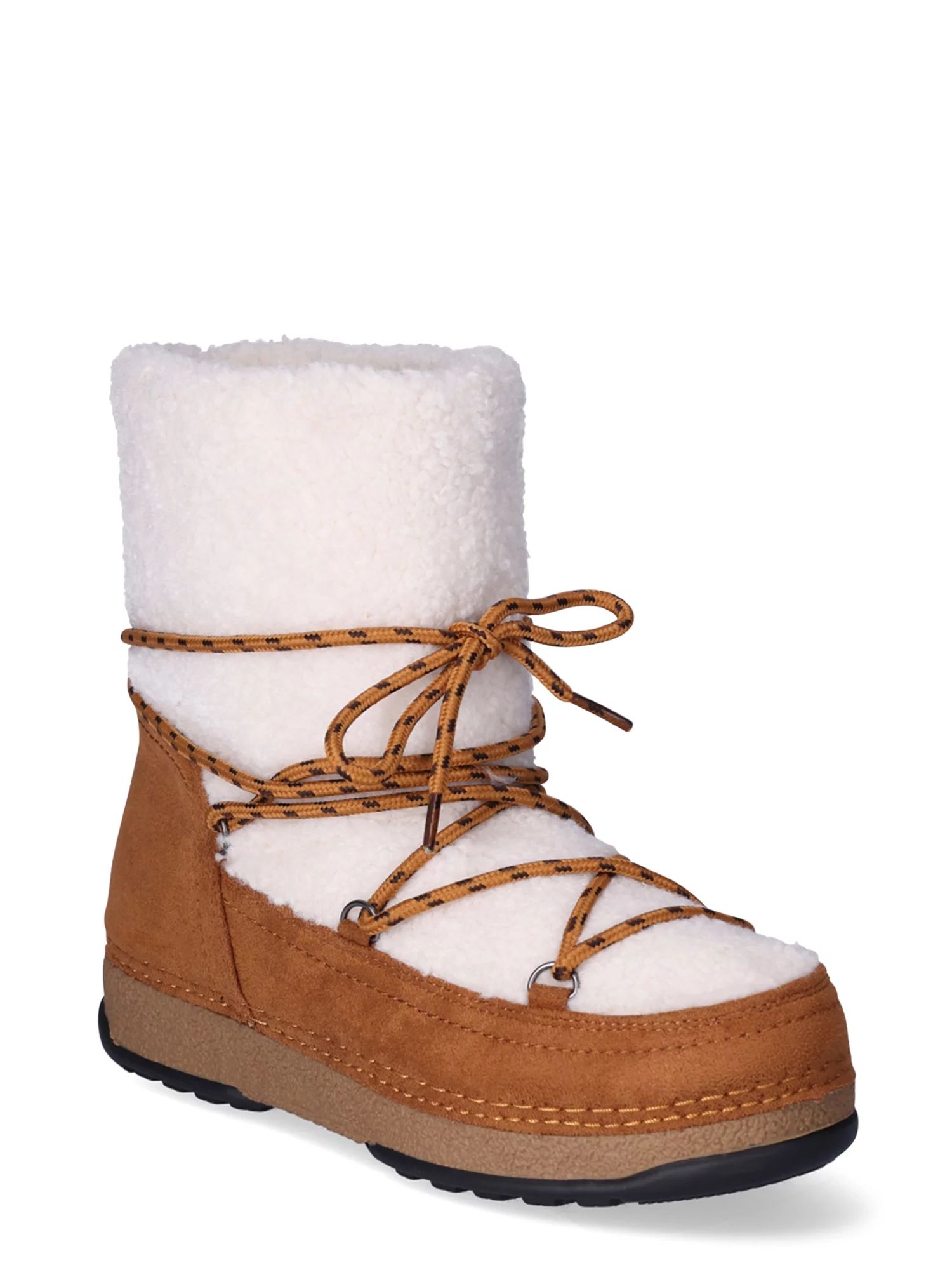 Portland Boot Company Women's Faux Shearling Winter Boots | Walmart (US)