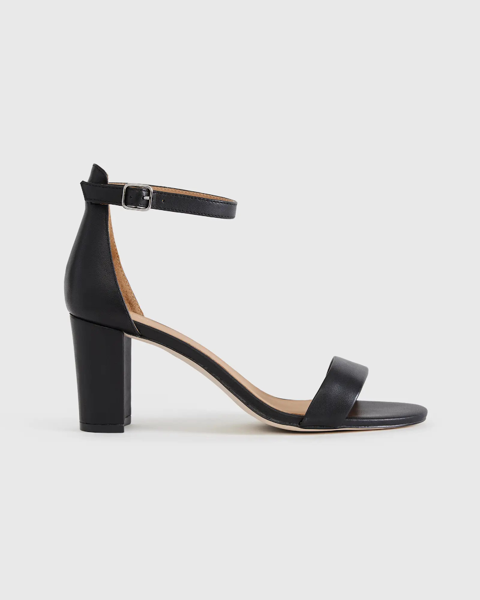 Italian Leather 65mm Block Heel | Quince