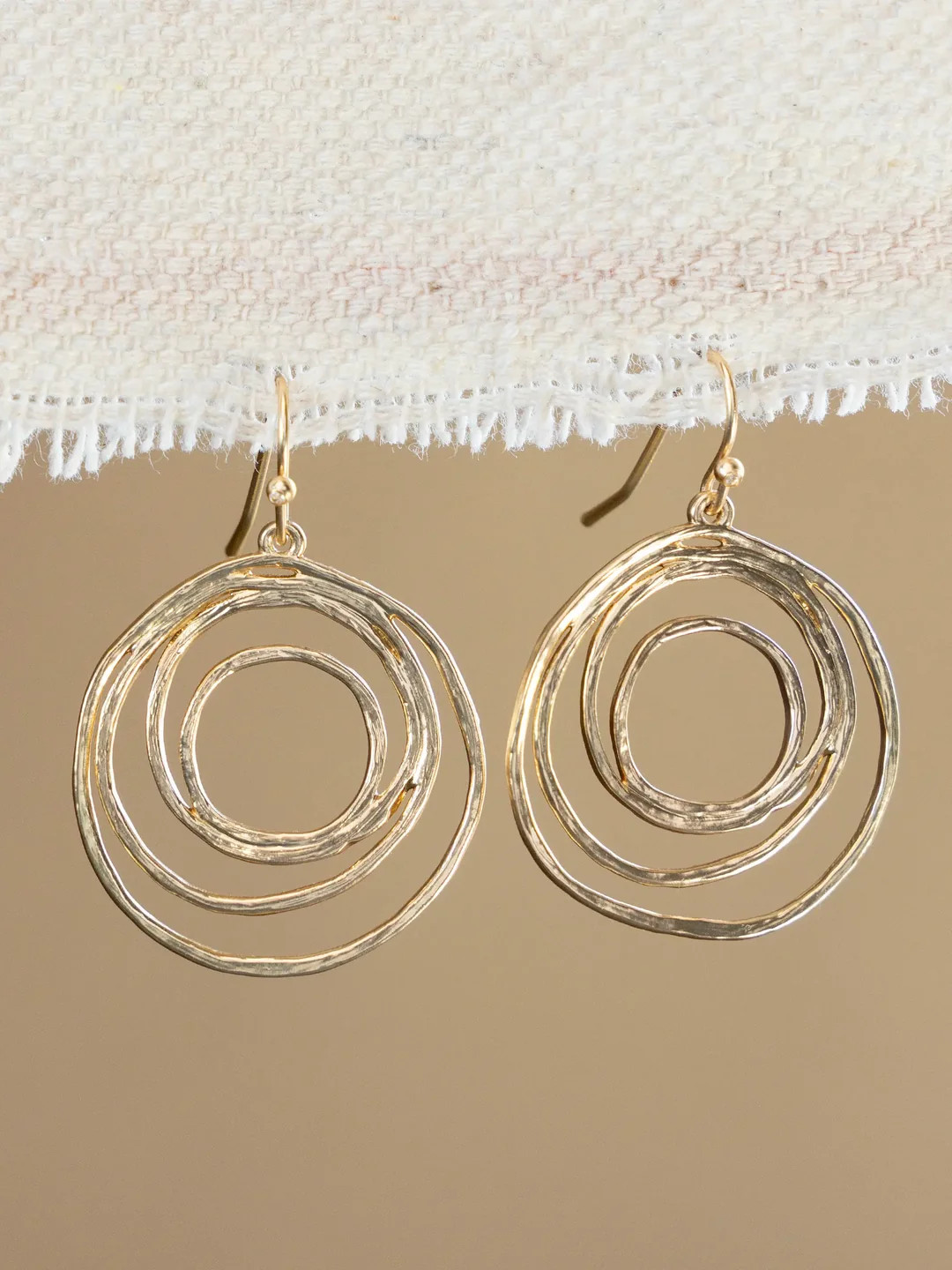 Spiral Gold Earrings | Natural Life