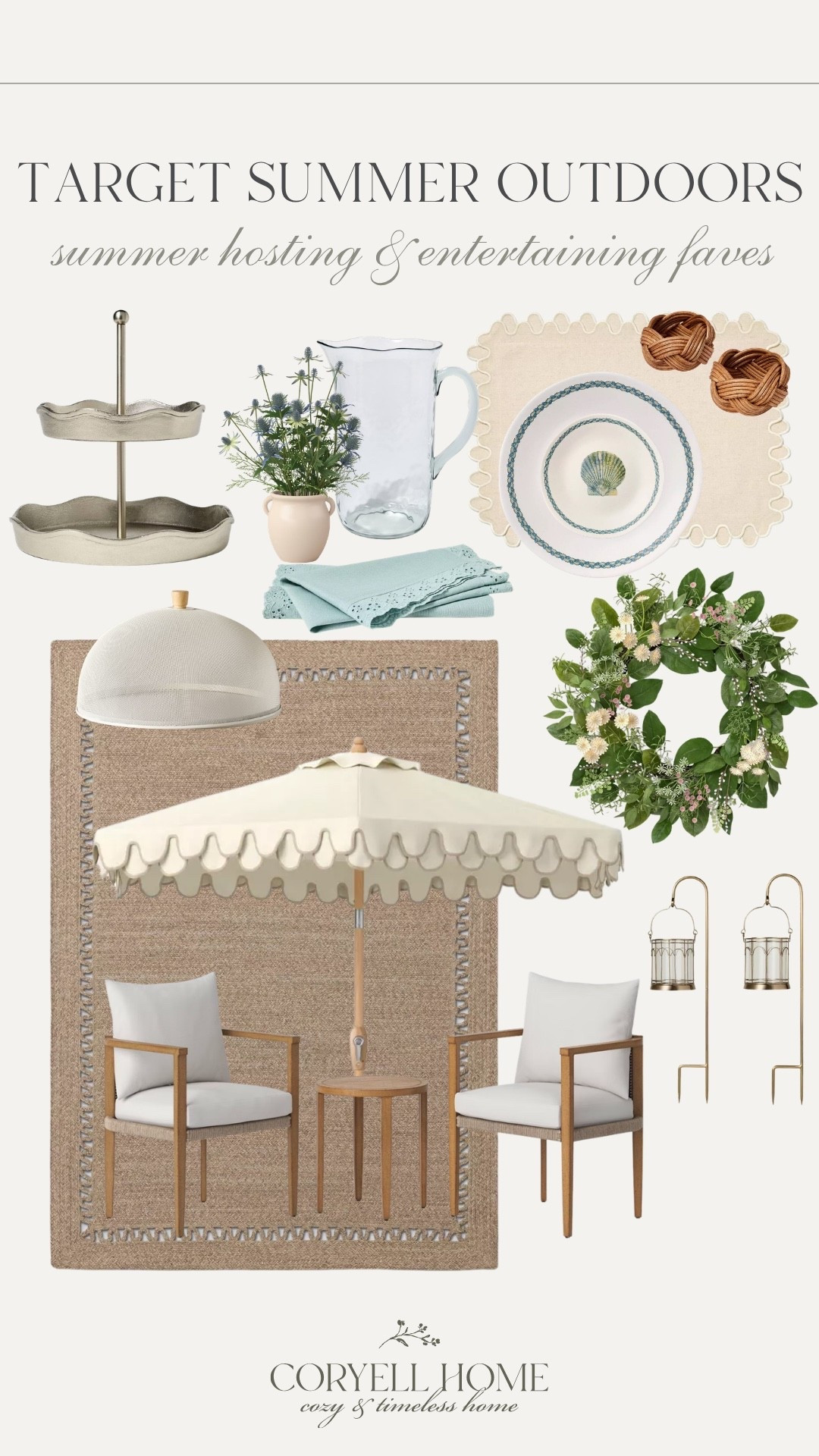 Get summer ready with the prettiest summer, entertaining and outdoor finds from @Target ! 😍 #ad