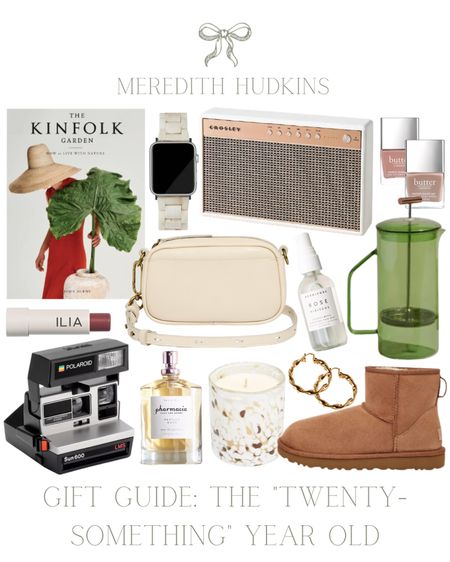 Gifts for her, gifts for mom, gifts for sister, gifts for teenager, gifts for 20 year old, UGGs, French press, Madewell, Anthropologie, Amazon Finds, Kinfolk coffee table book, Crosby speaker, neutral fingernail polish, leather purse, ilia makeup, polaroid camera, perfume, candle, hoop earrings, gold jewelry, beauty, cosmetics, Apple Watch band, home, gifts for millennials, clean make up, classic, timeless, modern, trending gifts, ankle boots, Christmas gift guide, Amazon gift guide

#LTKGiftGuide #LTKunder50 #LTKsalealert