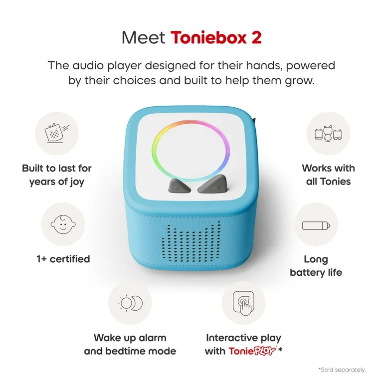 tonies Toniebox 2 Audio Player Full Play Bundle for Kids with Chase, PAW Patrol Adventure Bay Res... | Walmart (US)