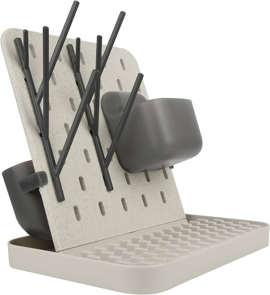 Boon Groove Vertical Baby Bottle Drying Rack - Customizable Drying Rack for Bottles, Toddler Cups... | Amazon (US)