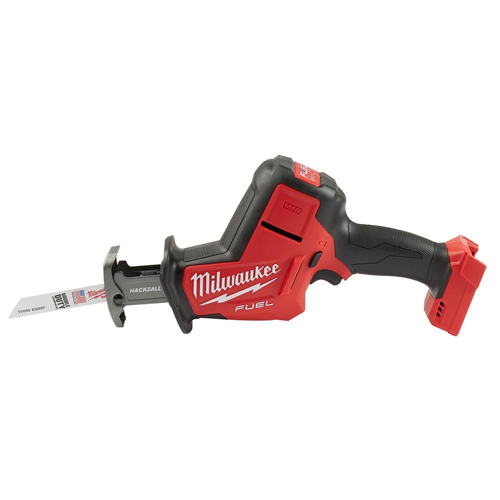 Milwaukee M18 FUEL 18-Volt Lithium-Ion Brushless Cordless HACKZALL Reciprocating Saw (Tool-Only)-... | The Home Depot
