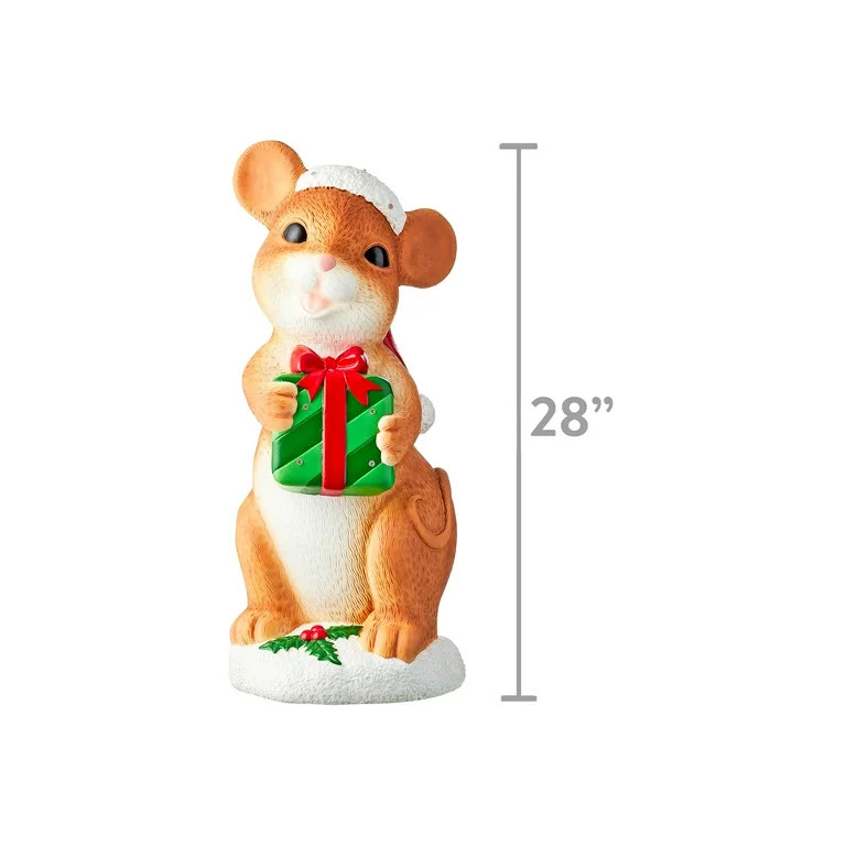 28 in Christmas Mice with LED Lights up, by Holiday Time | Walmart (US)