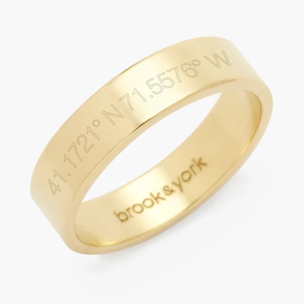 Aria Name Fine Ring | Brook and York