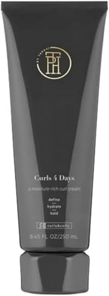 Dorzu Taraji Curls 4 Days Curl Defining Curl Cream with Shea Butter & Coconut Oil for Volume and ... | Amazon (US)